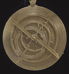 Antique four-ring astrolabe