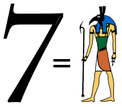 An image illustrating 7=Seth