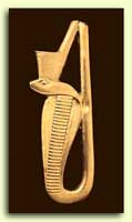 Egyptian 'Sacred Asp' artifact