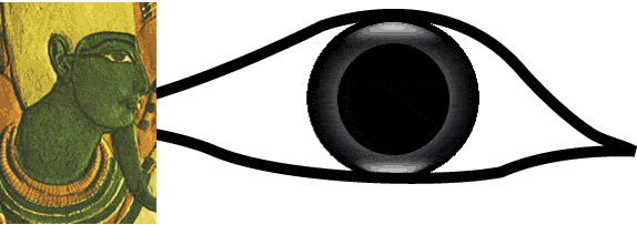 Enlarged eye of Assur.